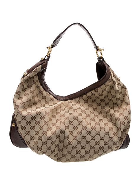 gucci large hobo handbags